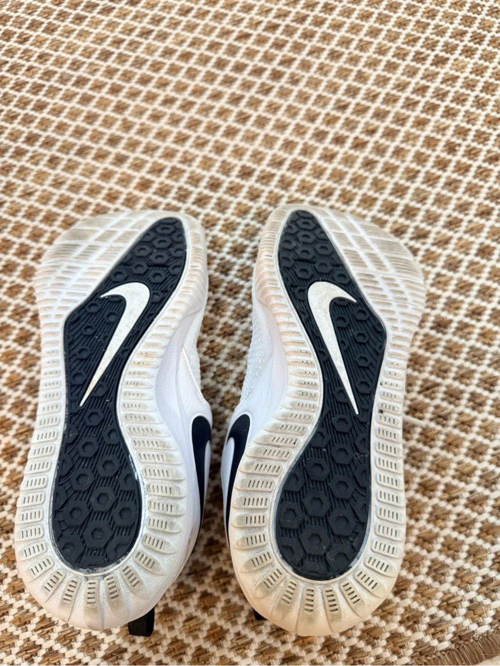 Nike White Athletic Running Shoes